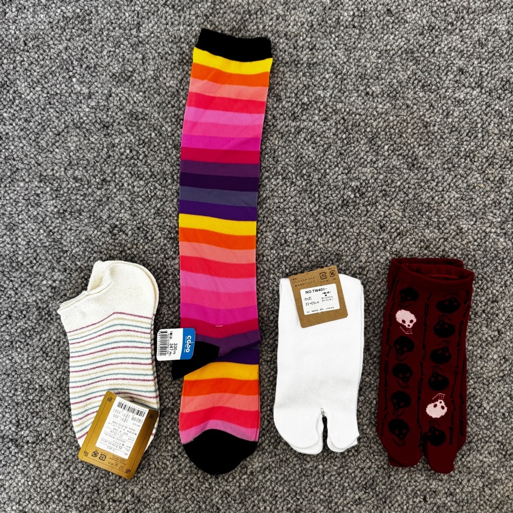 NWT Lot of Japanese Socks